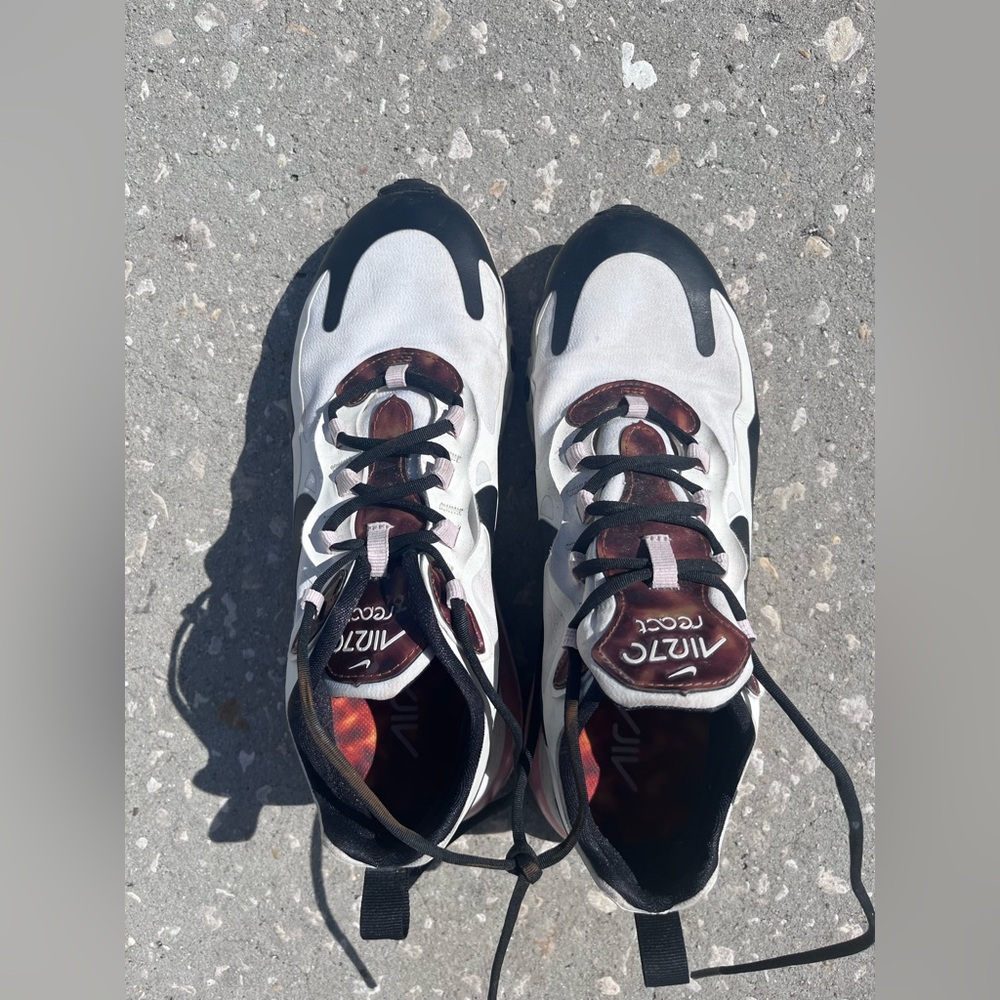 Nike React Men's Shoes - Black and White